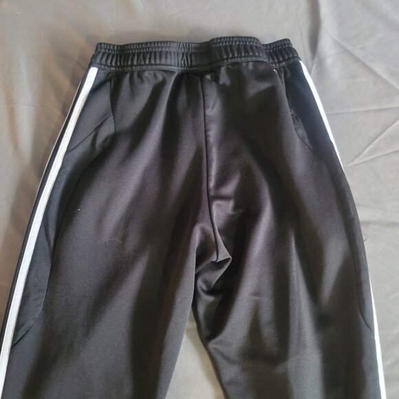 adidas Track Pants Womens S Black ClimaCool Drawstring Ankle Zip Training Gym - Picture 14 of 16